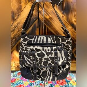 Animal Print Shoulder Bag